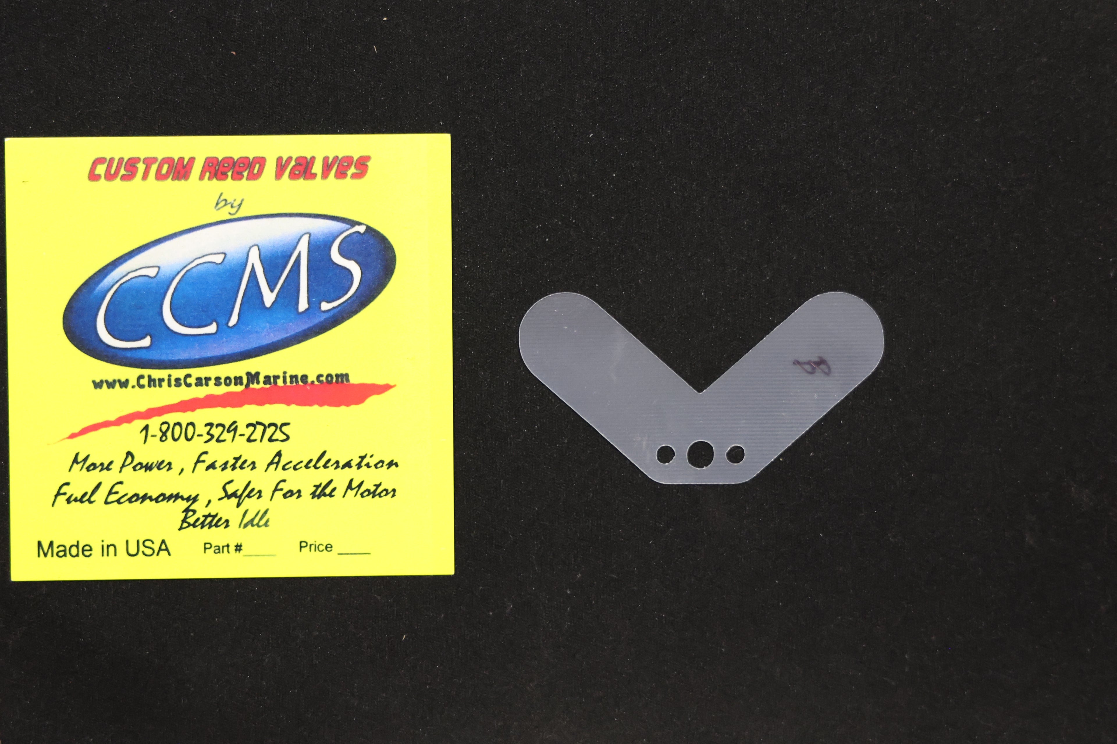 Mercury 10-25 Hurricane Crank mounted reed