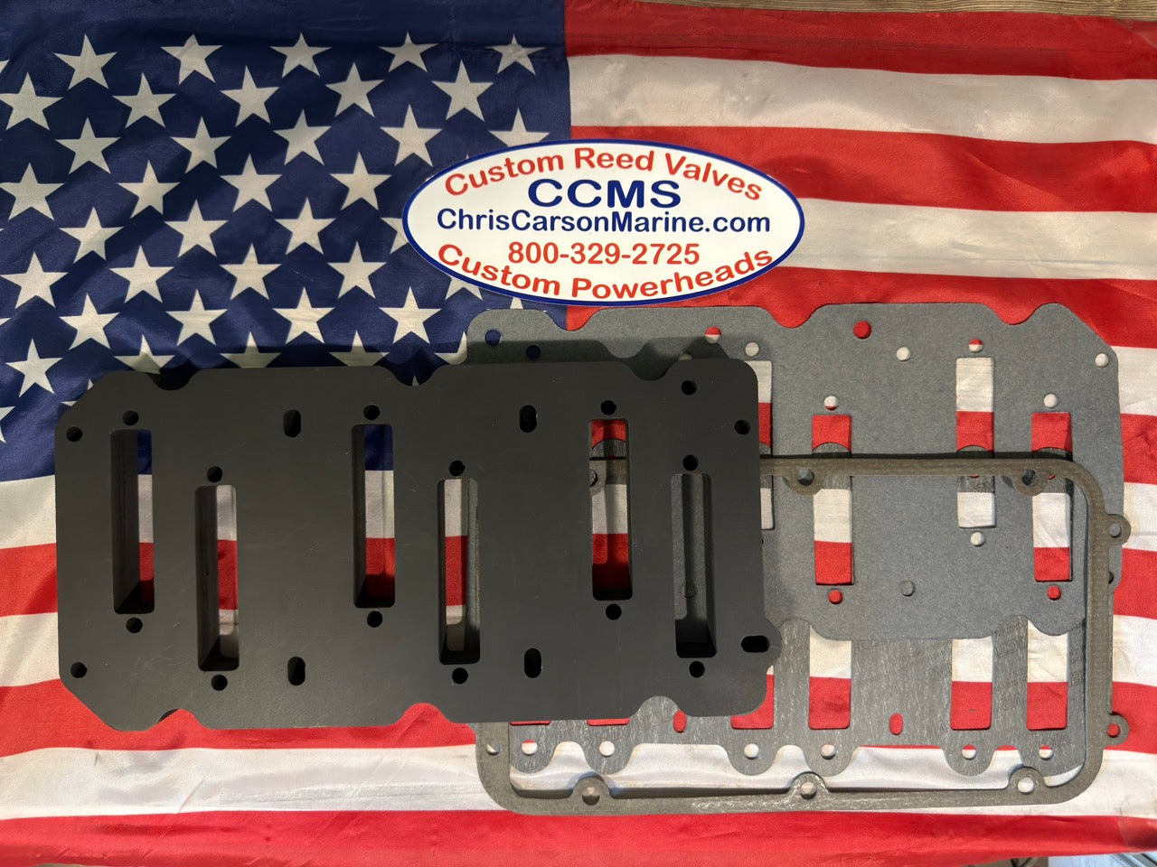 Mercury 2.4-2.5 liter 4 & 5 petal Intake Spacer Plate