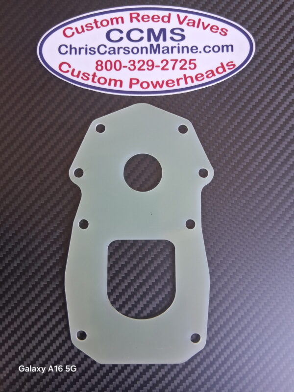 CCMS Custom water transfer plate to replace part number 848834. For Mercury/Mariner 3.0 Sport Master lower units PN.CCMS848834